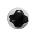 BOLA DE FÚTBOL Nº5 CON HEXÁGONOS JUNTOS EN NEGRO