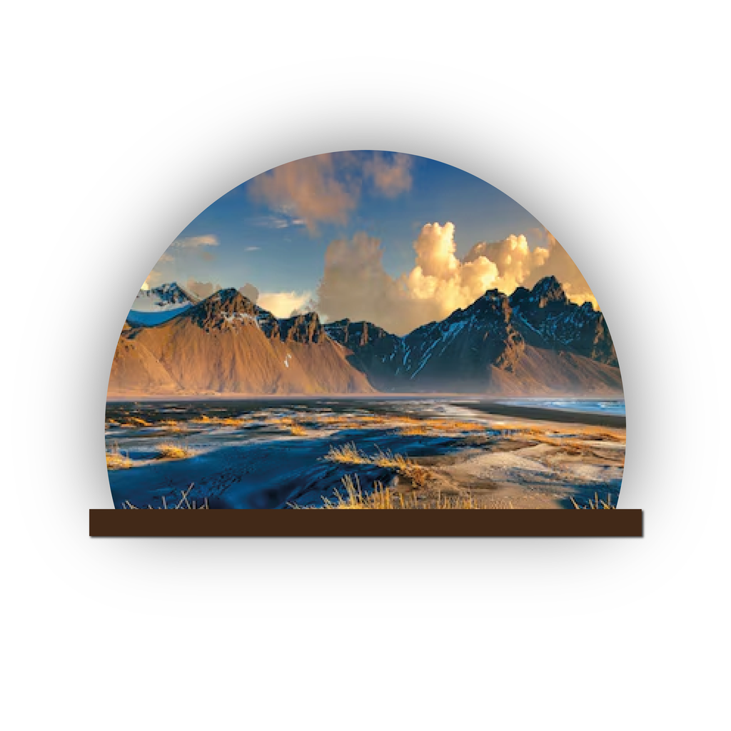 PORTARETRATO MDF MEDIA LUNA 15X11.8CM 5MM SUBLIMABLE