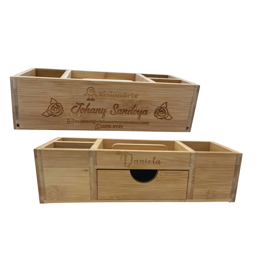 ORGANIZADOR DE ESCRITORIO (BAMBOO)