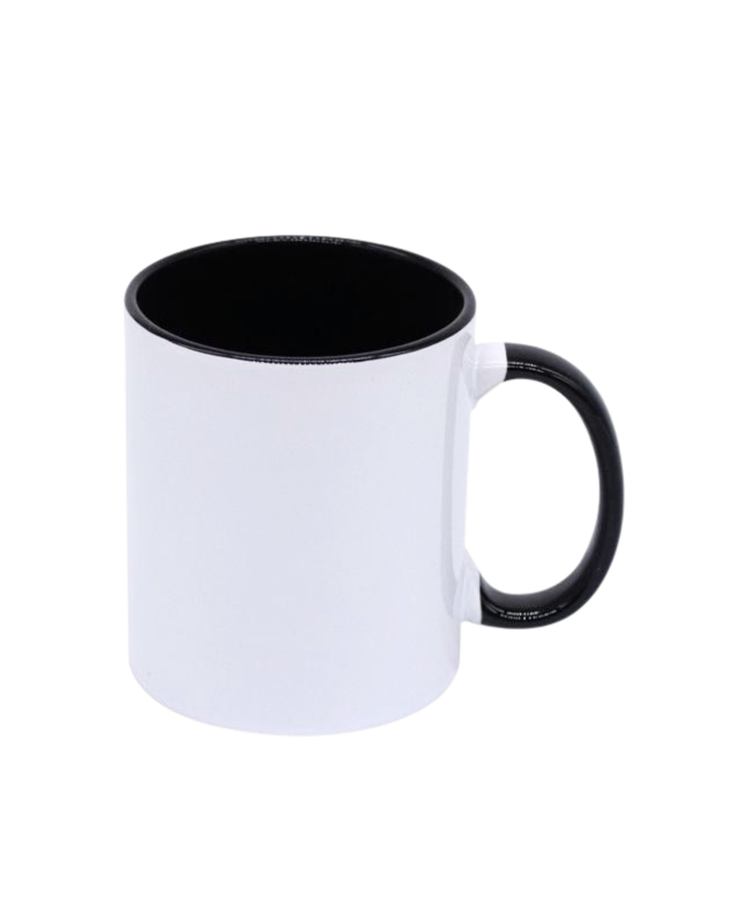 TAZA DE CERÁMICA CON INTERIOR DE COLOR 14 OZ