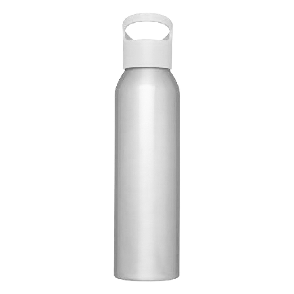 BOTELLA DE AGUA CON TAPA PLÁSTICA 650ML