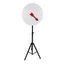 RULETA DE LA SUERTE CON BASE METÁLICA