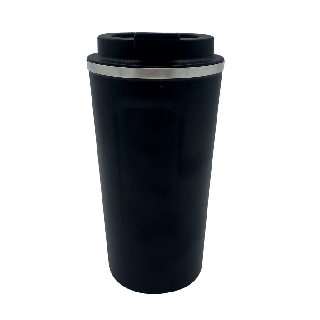 VASO CAFÉ DE METAL, TAPA ANTIDERRAME