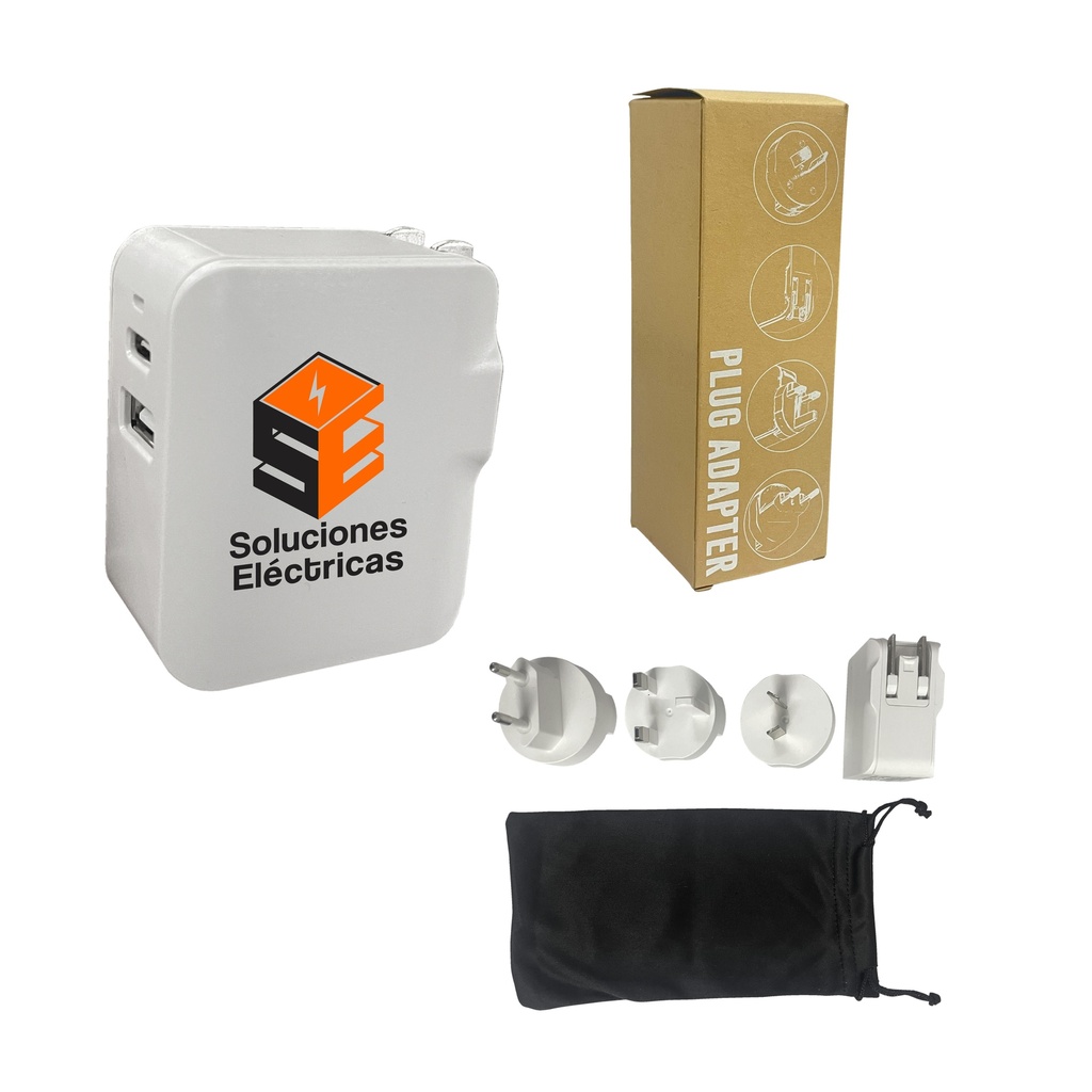 ADAPTADOR  UNIVERSAL ENCHUFES