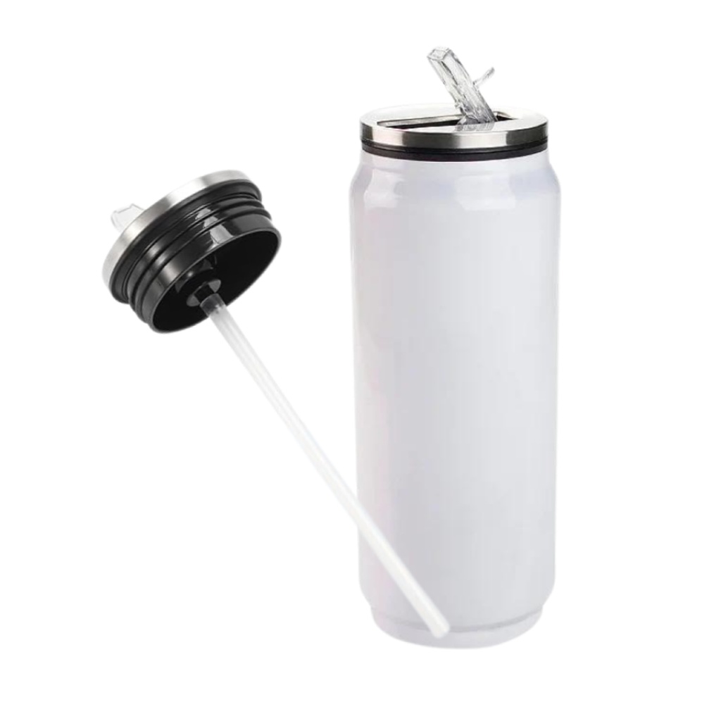 LATA BLANCA DE ACERO 850ML.