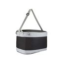 HIELERA BALTY NEGRA CON DETALLES EN GRIS (CAPACIDAD 26 LATAS)