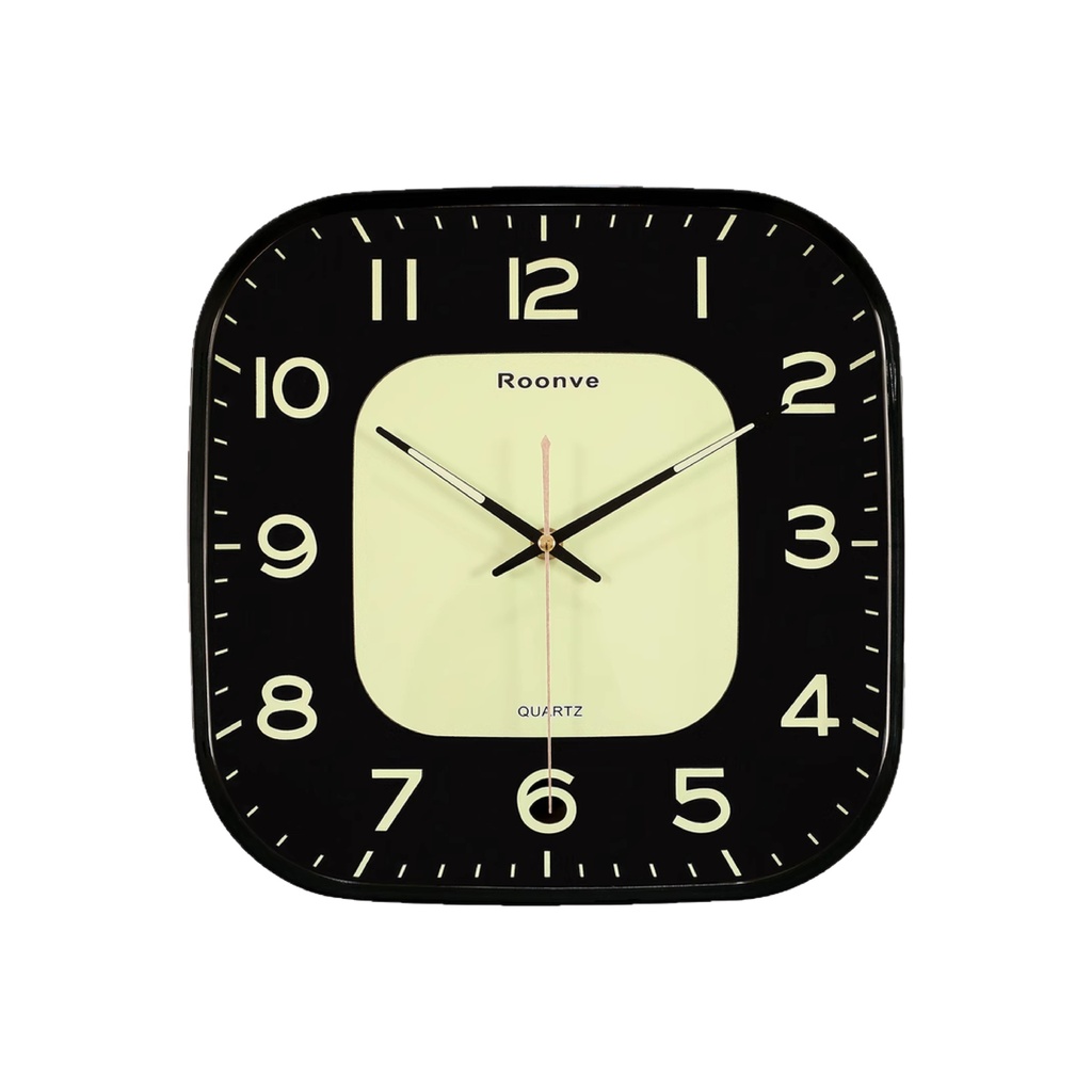 RELOJ CUADRADO PUNTAS REDONDEADAS