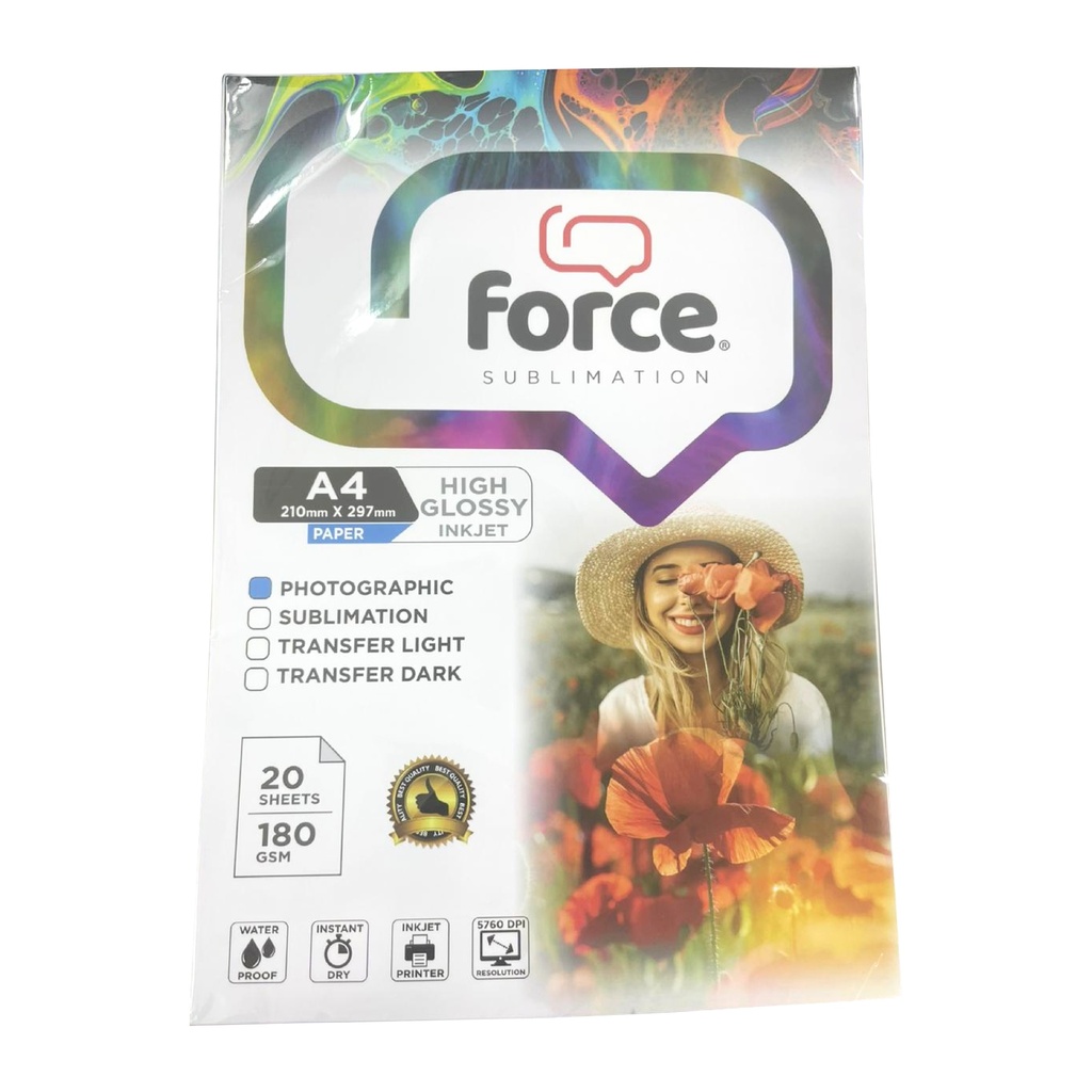 PAPEL FOTOGRAFICO PARA IMPRESORA INKJET