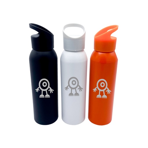 [TIVO] BOTELLA DE AGUA CON TAPA PLÁSTICA 650ML