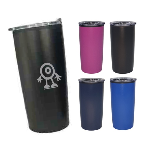 [SERTO] VASO TÉRMICO INSULADO CON TAPA CLEAR