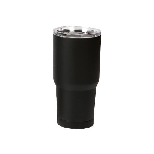 23-SV-TH-592 VASO DE METAL CON TAPA DE PLÁSTICO Y CLIP DE CIERRE CORREDIZO 500ML