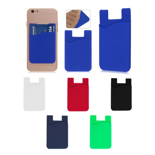 [KEYA] PORTA TARJETA DE SILICONA PARA CELULAR