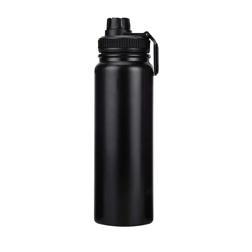 [KINLY] BOTELLA TÉRMICA INSULADO DOBLE DE METAL 800ML.