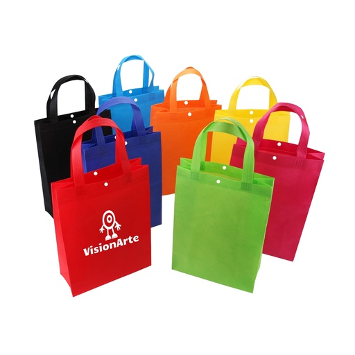 [PR-1340] BOLSA RECICLADA CON CIERRE Y BOTÓN