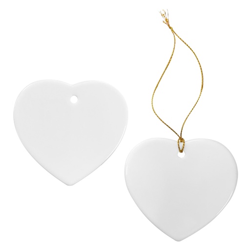 [E-HEARTH] BAMBALINA CORAZÓN 75X75X3MM DE CERÁMICA