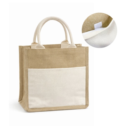 [BM-275] BOLSA YUTE CON COLOR (27X25X10CM)