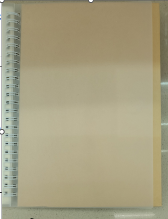 [BM-259] CUADERNO ANILLADO 8.5X11 PULG CON TAPA PLASTICA